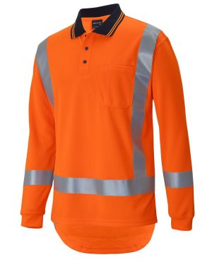 Hi Vis Long Sleeve Polo Shirt Hi Vis Long Sleeve Polo Shirt