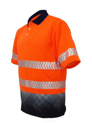 Unisex Hi-Vis S/S Reflective Polo Unisex Hi-Vis S/S Reflective Polo