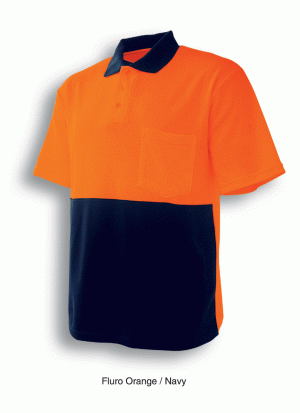 Unisex Hi-Vis Polo S/S Unisex Hi-Vis Polo S/S
