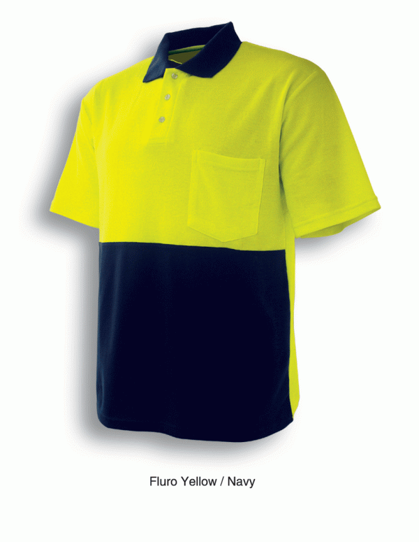 Unisex Hi-Vis Polo S/S Unisex Hi-Vis Polo S/S