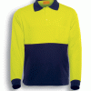 Unisex Hi-Vis Polo L/S Unisex Hi-Vis Polo L/S