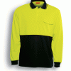 Unisex Hi-Vis Polo L/S Unisex Hi-Vis Polo L/S