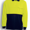 Unisex Hi-Vis Polo L/S Unisex Hi-Vis Polo L/S
