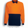 Unisex Hi-Vis Polo L/S Unisex Hi-Vis Polo L/S