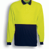 Unisex Hi-Vis Polo L/S Unisex Hi-Vis Polo L/S