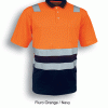 Unisex Hi-Vis Polo With Reflective Tape Unisex Hi-Vis Polo With Reflective Tape