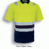Unisex Hi-Vis Polo With Reflective Tape Unisex Hi-Vis Polo With Reflective Tape
