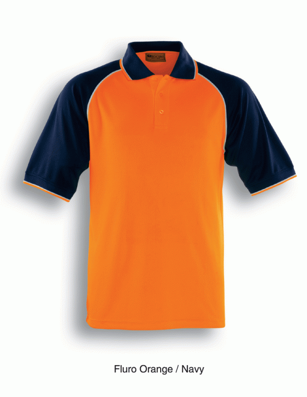 Unisex Hi-Vis Raglan Sleeve Polo Unisex Hi-Vis Raglan Sleeve Polo