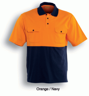 Unisex Hi-Vis Polo S/S Unisex Hi-Vis Polo S/S