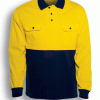 Unisex Hi-Vis Polo L/S Unisex Hi-Vis Polo L/S