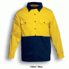 Unisex Hi-Vis Shirt L/S Unisex Hi-Vis Shirt L/S
