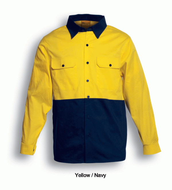 Unisex Hi-Vis Shirt L/S Unisex Hi-Vis Shirt L/S