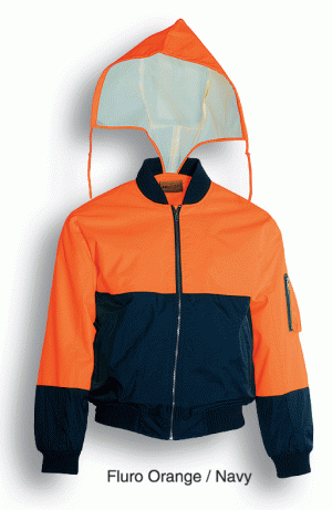 Unisex Hi-Vis Jacket (Lined) Unisex Hi-Vis Jacket (Lined)
