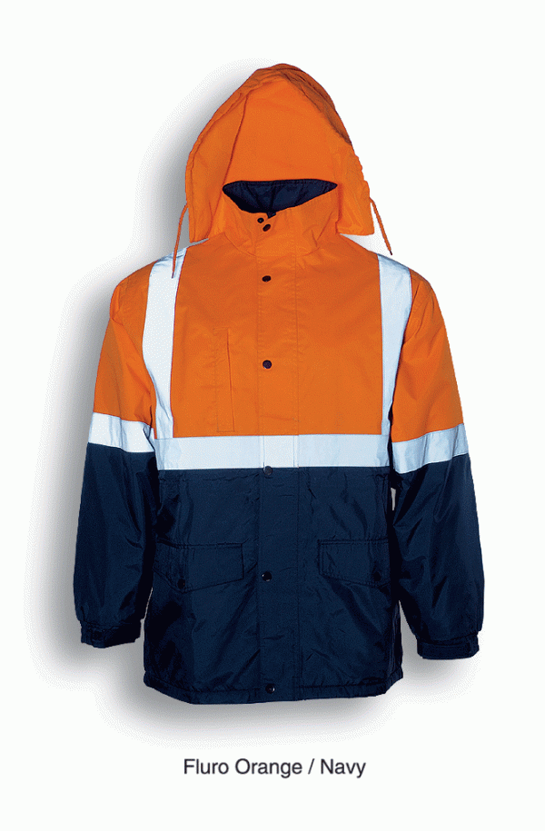 Unisex Hi-Vis Mesh Jacket With Reflective Tape Unisex Hi-Vis Mesh Jacket With Reflective Tape