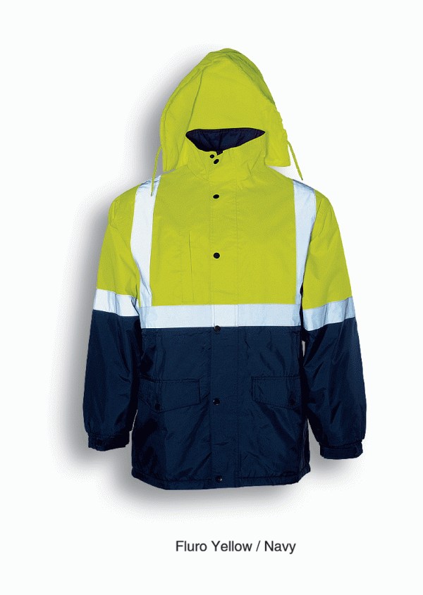 Unisex Hi-Vis Mesh Jacket With Reflective Tape Unisex Hi-Vis Mesh Jacket With Reflective Tape