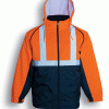 Unisex Hi-Vis Jacket With Reflective tape Unisex Hi-Vis Jacket With Reflective tape