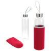 Glass Bottle with Sleeve Glass Bottle with Sleeve