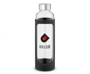 Glass Bottle with Sleeve Glass Bottle with Sleeve