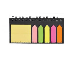 Notepad with Sticky Flags Notepad with Sticky Flags