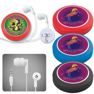 Wired Earbuds in Silicone Case Wired Earbuds in Silicone Case