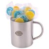 Custom Colour Lollipops in Mug Custom Colour Lollipops in Mug