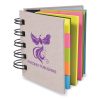 Notebook with Sticky Notes