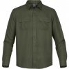 Men's Long Button Up