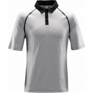 Men's Polo with Mesh Sides