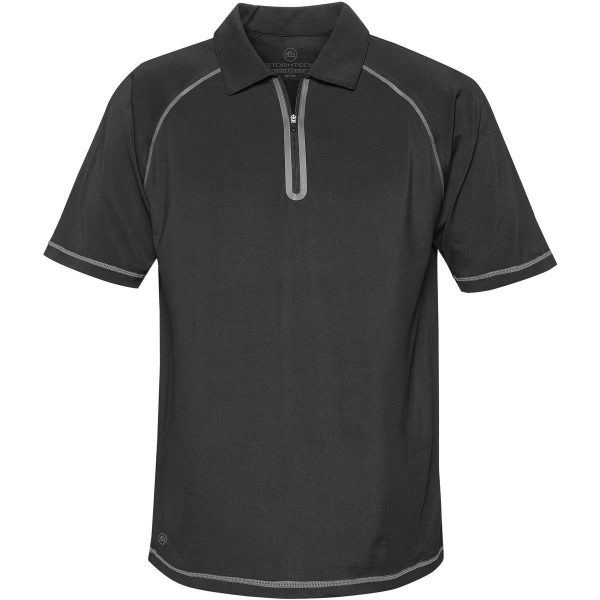 Men's Sport Polo with Zipper Men's Sport Polo with Zipper