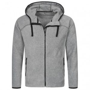 Men's Sport Fleece Jacket with Hood