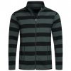 Men's Striped Fleece Jacket Men's Striped Fleece Jacket