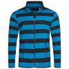 Men's Striped Fleece Jacket Men's Striped Fleece Jacket