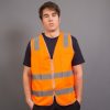 Reflective Zip Hi Viz Vest Reflective Zip Hi Viz Vest
