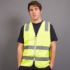 Reflective Zip Hi Viz Vest Reflective Zip Hi Viz Vest