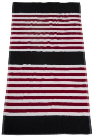 Seaside Stripe beach towel