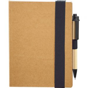 Bound Notebook with Pen Bound Notebook with Pen