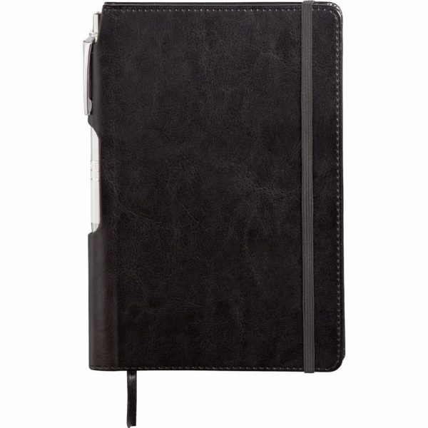 Bound Notebook with Pen Bound Notebook with Pen