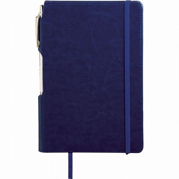 Bound Notebook with Pen Bound Notebook with Pen