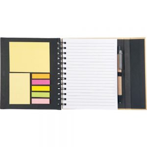 Notebook with Pen and Memo Pads Notebook with Pen and Memo Pads