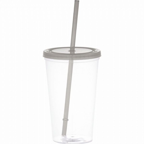 Plastic Tumbler with Straw Plastic Tumbler with Straw