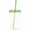 Plastic Tumbler with Straw Plastic Tumbler with Straw