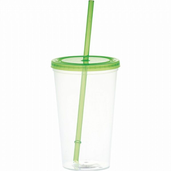 Plastic Tumbler with Straw Plastic Tumbler with Straw