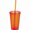 Plastic Tumbler with Straw Plastic Tumbler with Straw