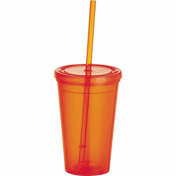 Plastic Tumbler with Straw Plastic Tumbler with Straw