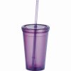 Plastic Tumbler with Straw Plastic Tumbler with Straw