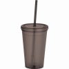 Plastic Tumbler with Straw Plastic Tumbler with Straw