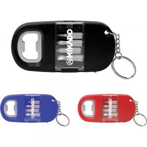 Bottle Opener with Light and Screwdriver Set