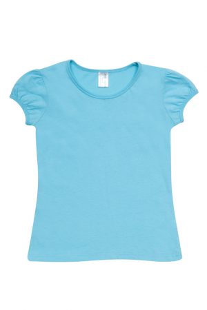 Girls Puff Sleeve Tee Girls Puff Sleeve Tee