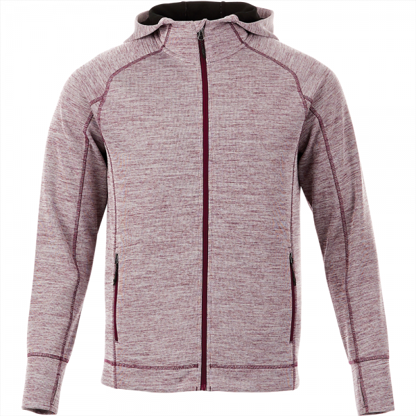 Mens Zip Knit Hoodie