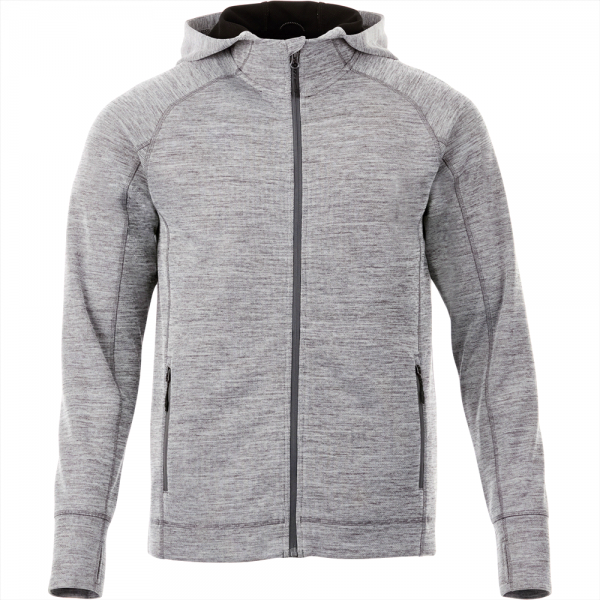 Mens Zip Knit Hoodie